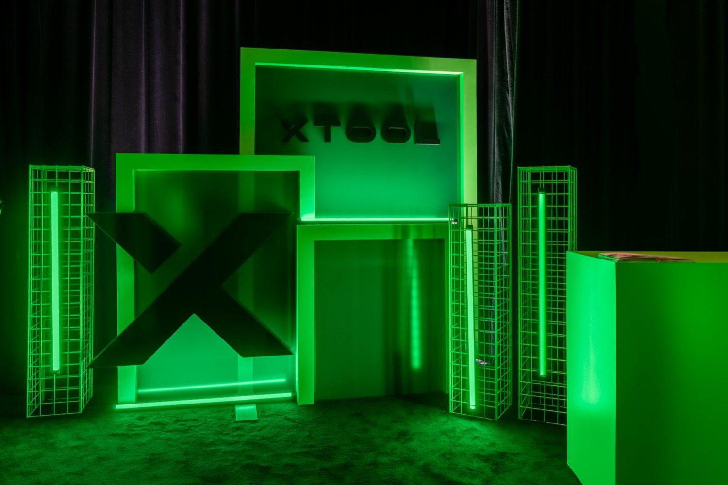 xTool U.S. launch event, where David was the first U.S. employee